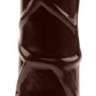 Коричневый вибратор-реалистик Ignite Vibrating Cock - 21,5 см.