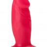 Розовый анальный фаллос - 12 см.