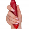 Красный стек с фаллосом вместо ручки - 62 см.