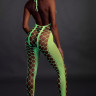 Зеленый кэтсьюит Bodystocking with Halterneck Зеленый кэтсьюит Bodystocking with Halterneck