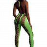 Зеленый кэтсьюит Bodystocking with Halterneck Зеленый кэтсьюит Bodystocking with Halterneck