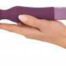 Фиолетовый жезловый вибратор Wand Vibe - 18,4 см.