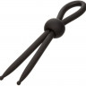 Черное эрекционное лассо на пенис Liquid Silicone Lasso Черное эрекционное лассо на пенис Liquid Silicone Lasso