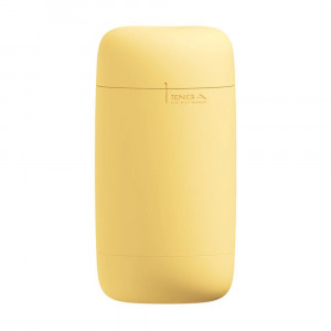Желтый мастурбатор Tenga Puffy
