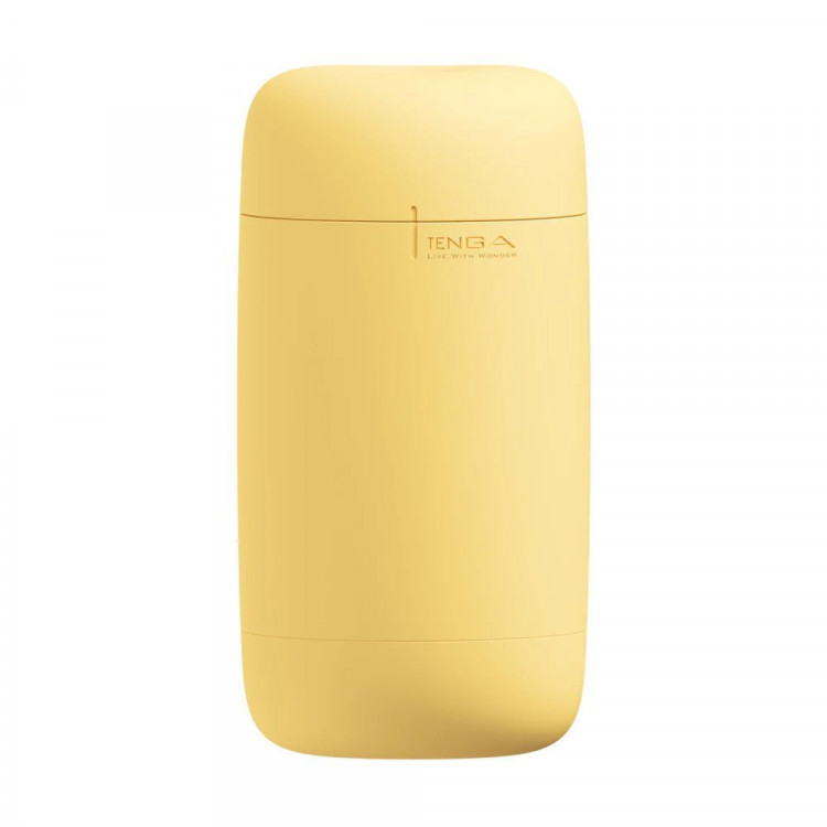 Желтый мастурбатор Tenga Puffy