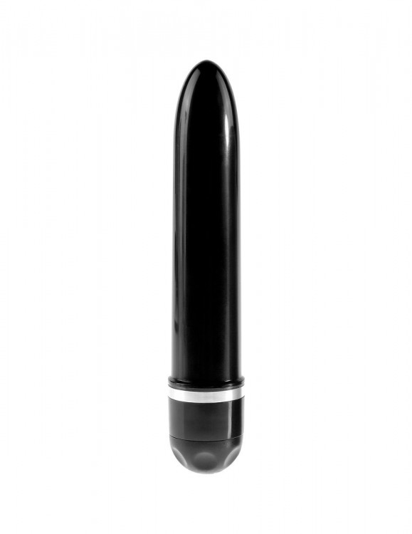 Коричневый вибратор-реалистик 6  Vibrating Stiffy - 17,8 см.