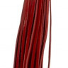 Красный многохвостый флоггер - 54 см.