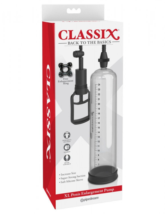 Ручная вакуумная помпа для мужчин с насосом XL Penis Enlargement Pump