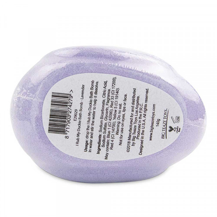 Бомба для ванны I Rub My Duckie Lavender с ароматом лаванды