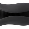 Черный вибромастурбатор Ultra Soft Черный вибромастурбатор Ultra Soft