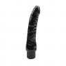 Черный вибратор-реалистик Vibe Cock - 22,5 см. Черный вибратор-реалистик Vibe Cock - 22,5 см.