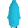 Голубой мини-вибратор Jolly - 7,5 см.