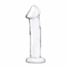 Прозрачный стеклянный фаллоимитатор 6’’ Glass Dildo With Veins Flat Base - 15,2 см. Прозрачный стеклянный фаллоимитатор 6’’ Glass Dildo With Veins Flat Base - 15,2 см.