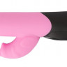 Розовый вибратор-кролик Thrusting Rabbit - 25 см.