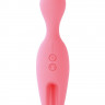 Розовый универсальный вибратор Nymph с подвижными  щупальцами 