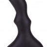 Чёрный плаг изогнутой формы - 10 см.
