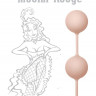 Нежно-розовые вагинальные шарики Love Story Moulin Rouge