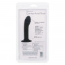 Черный анальный фаллоимитатор Silicone Curved Anal Stud Черный анальный фаллоимитатор Silicone Curved Anal Stud