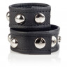 Черная кожаная утяжка на пенис и мошонку COLT Leather Strap Domed With Ball Strap Черная кожаная утяжка на пенис и мошонку COLT Leather Strap Domed With Ball Strap