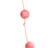 Розовые перламутровые анальные шарики