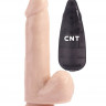 Телесный вибратор-реалистик 7.4 Stud Realistic Dildo - 19 см.