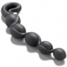 Черная анальная цепочка Bendybeads - 26,2 см. Черная анальная цепочка Bendybeads - 26,2 см.