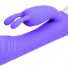 Фиолетовый вибратор-кролик Mrs. Melody - 20 см.