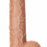Телесный фалоимитатор Straight Realistic Dildo Balls Suction Cup 8 - 23 см. Телесный фалоимитатор Straight Realistic Dildo Balls Suction Cup 8 - 23 см.
