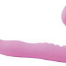 Розовый безременной фаллоимитатор-страпон 8  Strapless Strap-On - 20,3 см.