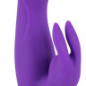 Фиолетовый силиконовый вибратор типа rabbit Pure Lilac Vibes Rabbit - 18 см.