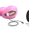 Розовый U-образный стимулятор клитора и точки G с пультом ДУ Wonderlover