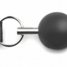 Кляп-шар на чёрных ремешках Solid Ball Gag