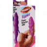 Фиолетовая насадка на палец Finger Bang-her Vibe с вибрацией