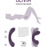 Фиолетовый гнущийся вибратор Olivia - 15,6 см. Фиолетовый гнущийся вибратор Olivia - 15,6 см.