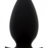 Большая чёрная анальная пробка BOOTYFUL ANAL PLUG LARGE BLACK - 10 см. Большая чёрная анальная пробка BOOTYFUL ANAL PLUG LARGE BLACK - 10 см.