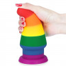 Радужный анальный плаг 6 Prider Anal Plug - 15 см. Радужный анальный плаг 6 Prider Anal Plug - 15 см.