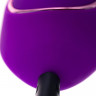 Фиолетовый вибратор с вакуумной стимуляцией клитора JUM - 21 см.
