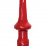 Красный двусторонний фаллос Lil Devil - 24 см.