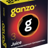 Ароматизированные презервативы Ganzo Juice - 3 шт.