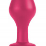 Розовый анальный плаг Elegant Pink - 8,3 см.