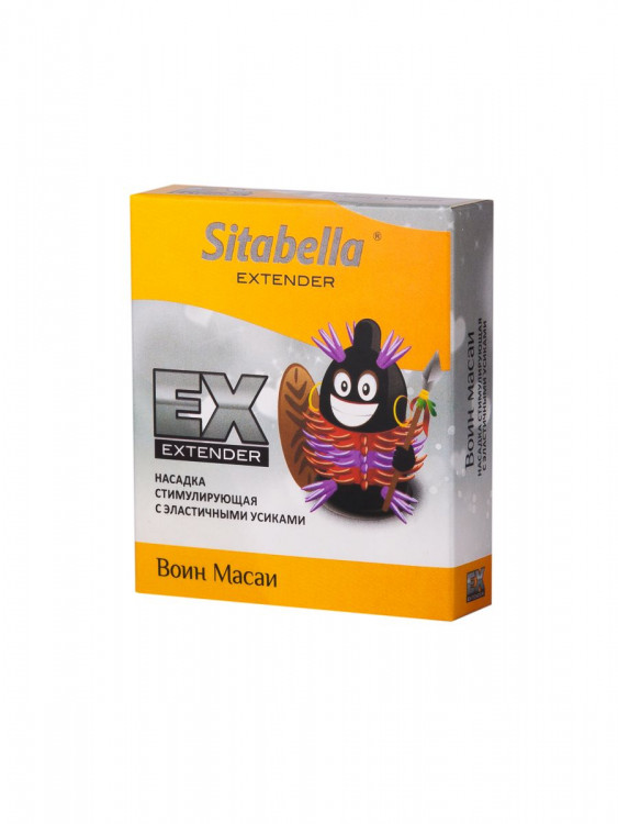 Стимулирующая насадка Sitabella Extender  Воин Масаи 