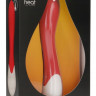 Красный вибратор G Spice с функцией нагрева - 20,8 см. Красный вибратор G Spice с функцией нагрева - 20,8 см.