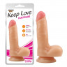Телесный фаллоимитатор Flirt Dildo - 17 см. Телесный фаллоимитатор Flirt Dildo - 17 см.