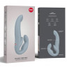 Серый безремневой страпон Share Vibe Pro