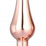 Золотистая анальная пробка с кристаллом Rose Gold Pleasure Plug S - 9 см. Золотистая анальная пробка с кристаллом Rose Gold Pleasure Plug S - 9 см.