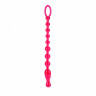Красная анальная цепочка Colt Max Beads - 28 см.