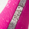 Розовый жезловый вибратор Rockit из силикона