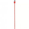 Красный стек с прямоугольным наконечником-шлепком - 62 см.