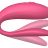 Розовый вибратор для пар We-Vibe Sync Lite