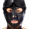 Маска-шлем с отверстием для рта и съемными шорами